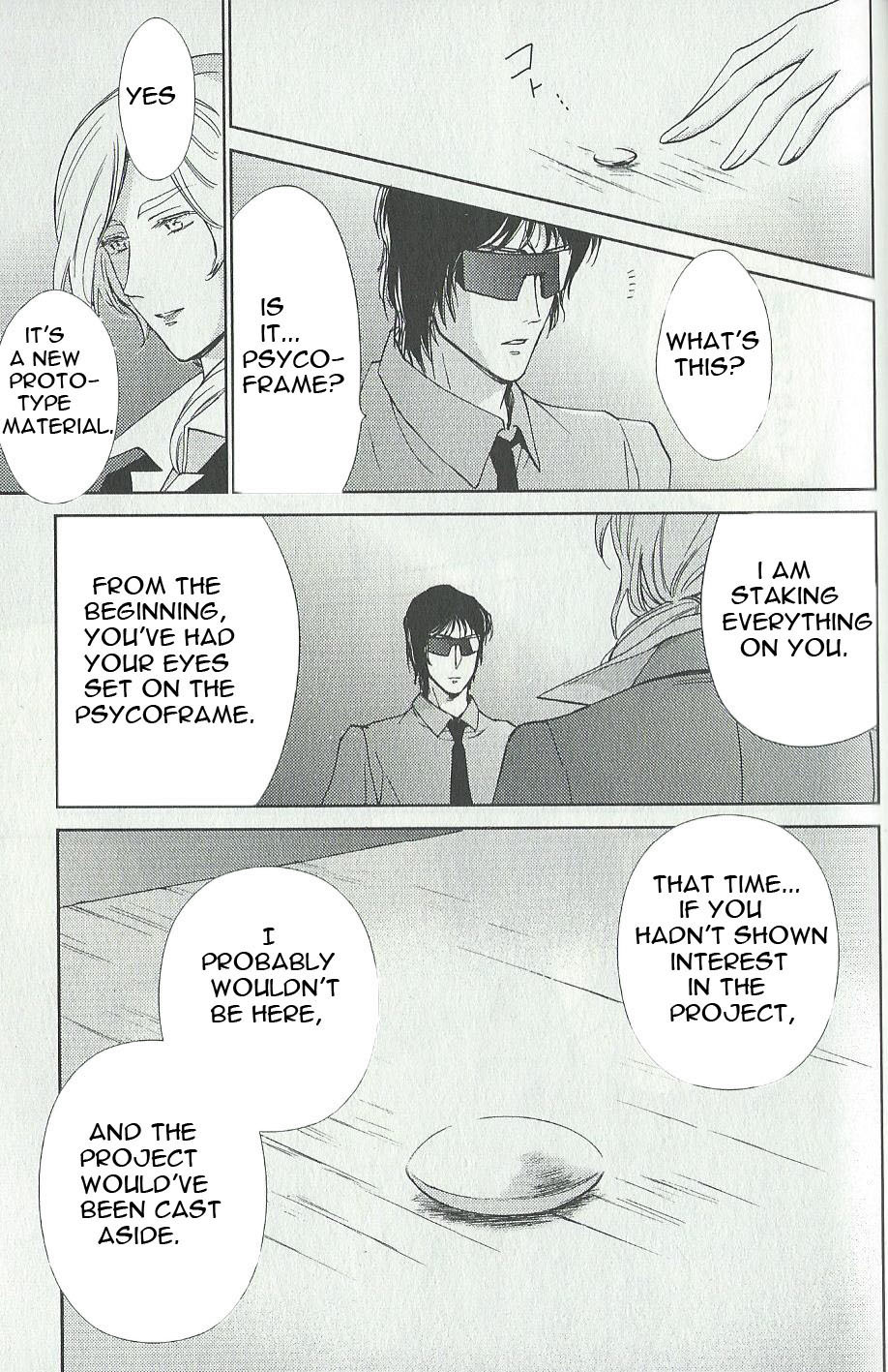 Kidou Senshi Gundam - Gyakushuu no Char - Beyond the Time Chapter 8 page 17 - Chapter 8: Newtype Laboratory