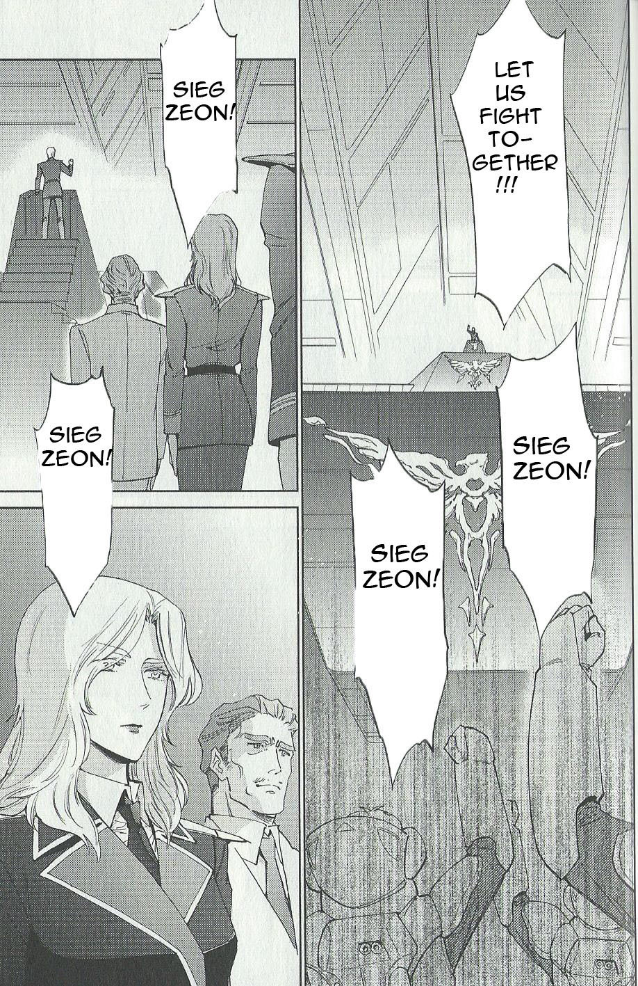 Kidou Senshi Gundam - Gyakushuu no Char - Beyond the Time Chapter 8 page 21 - Chapter 8: Newtype Laboratory
