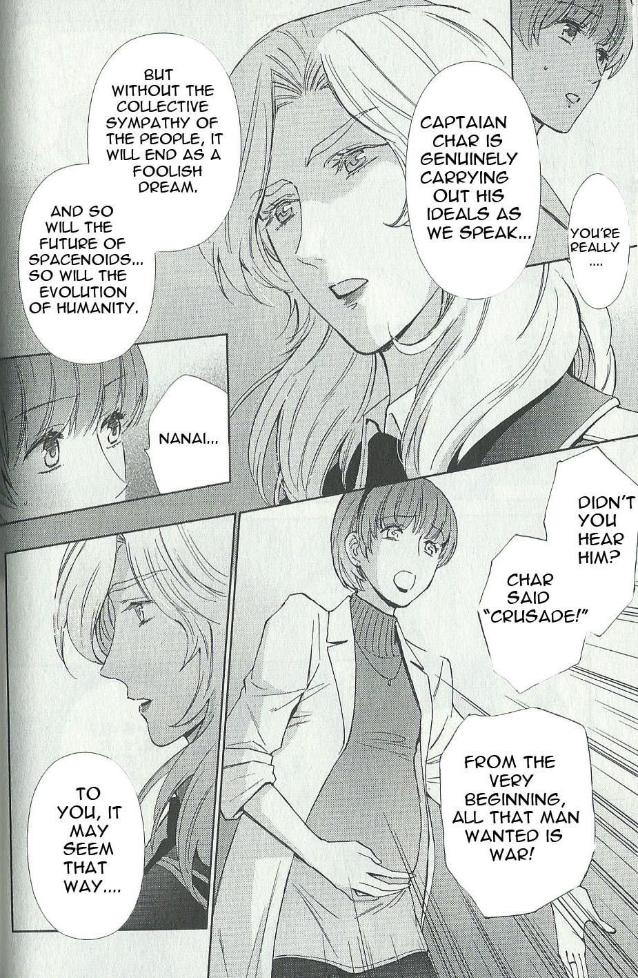 Kidou Senshi Gundam - Gyakushuu no Char - Beyond the Time Chapter 8 page 24 - Chapter 8: Newtype Laboratory