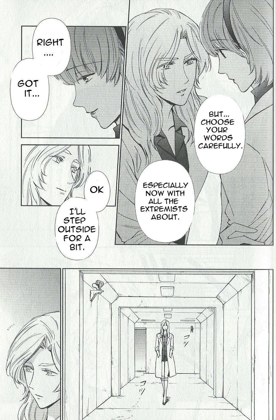 Kidou Senshi Gundam - Gyakushuu no Char - Beyond the Time Chapter 8 page 7 - Chapter 8: Newtype Laboratory