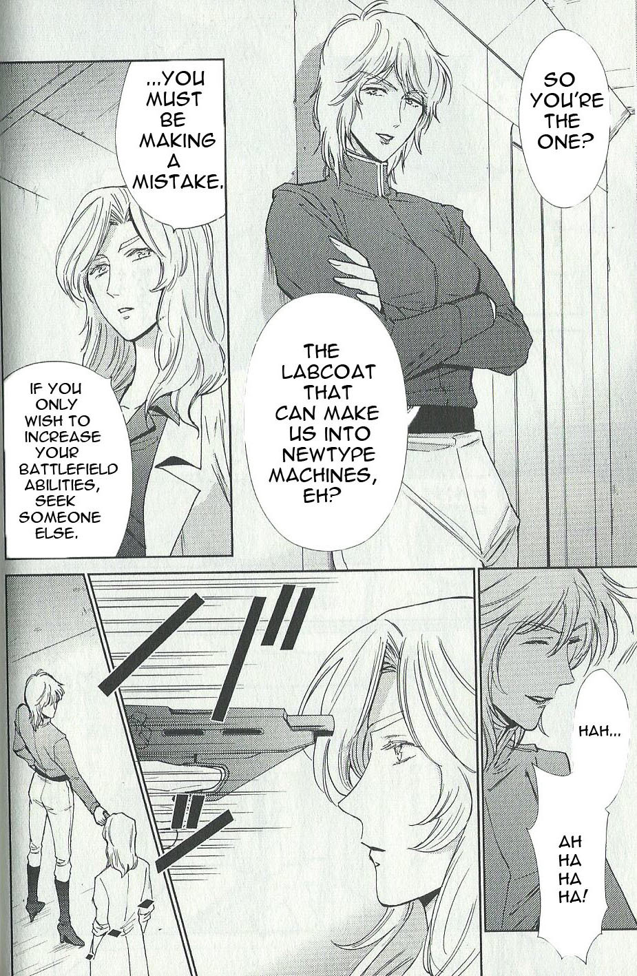 Kidou Senshi Gundam - Gyakushuu no Char - Beyond the Time Chapter 8 page 8 - Chapter 8: Newtype Laboratory