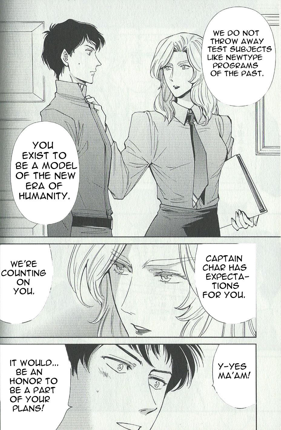 Kidou Senshi Gundam - Gyakushuu no Char - Beyond the Time Chapter 9 page 6 - Chapter 9: Lalah Sune