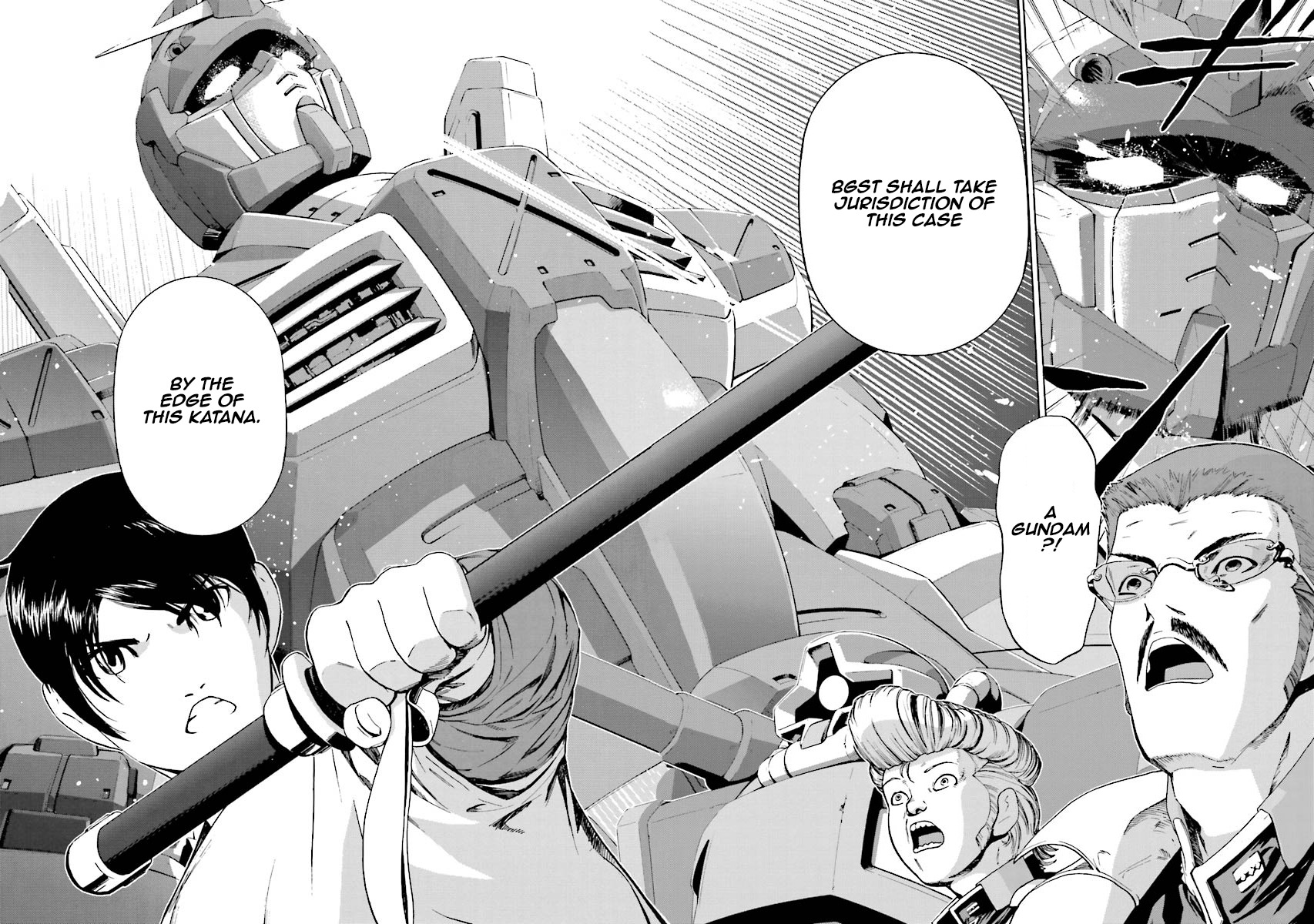 Kidou Senshi Gundam Katana Chapter 1 page 38 - Chapter 1: The Boy Named Ittou