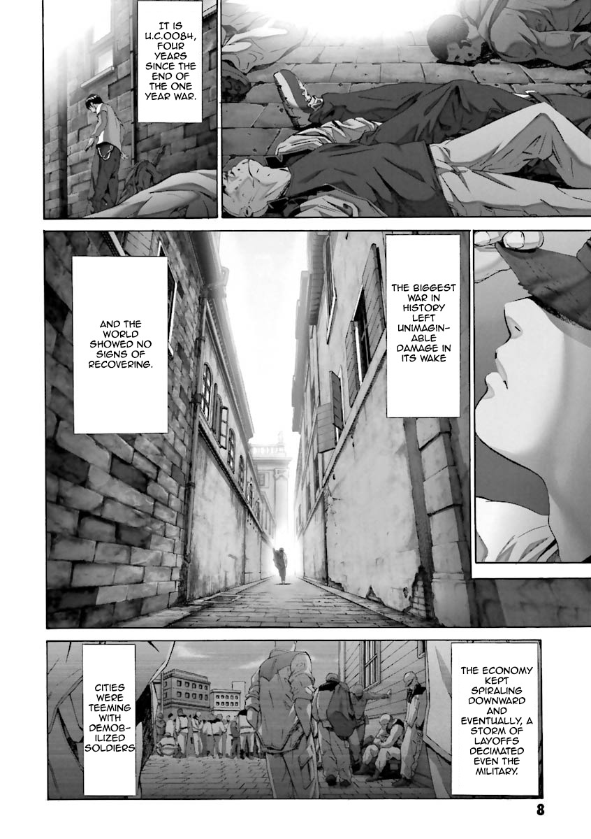 Kidou Senshi Gundam Katana Chapter 1 page 8 - Chapter 1: The Boy Named Ittou