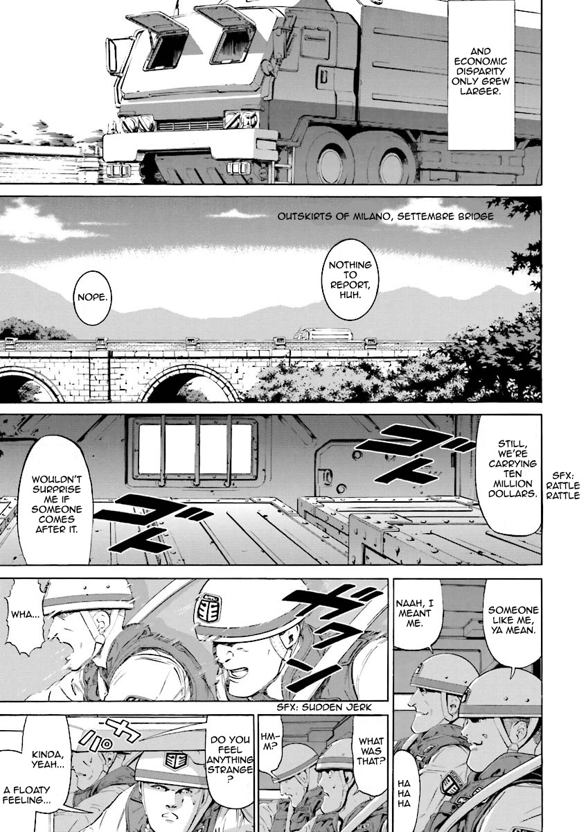 Kidou Senshi Gundam Katana Chapter 1 page 9 - Chapter 1: The Boy Named Ittou