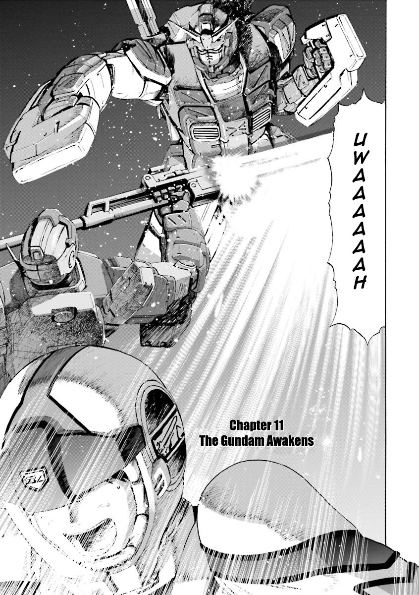 Kidou Senshi Gundam Katana Chapter 11 page 1 - Chapter 11: The Gundam Awakens
