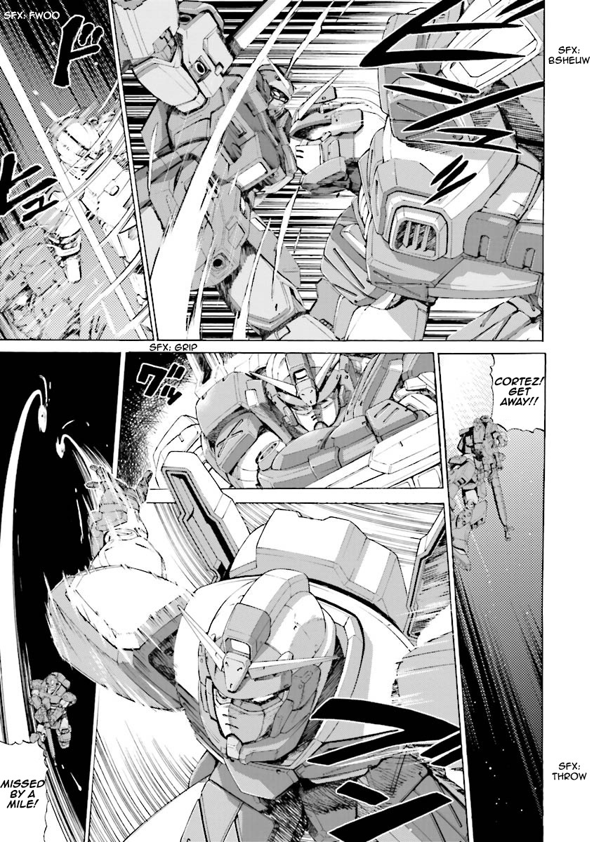Kidou Senshi Gundam Katana Chapter 11 page 14 - Chapter 11: The Gundam Awakens