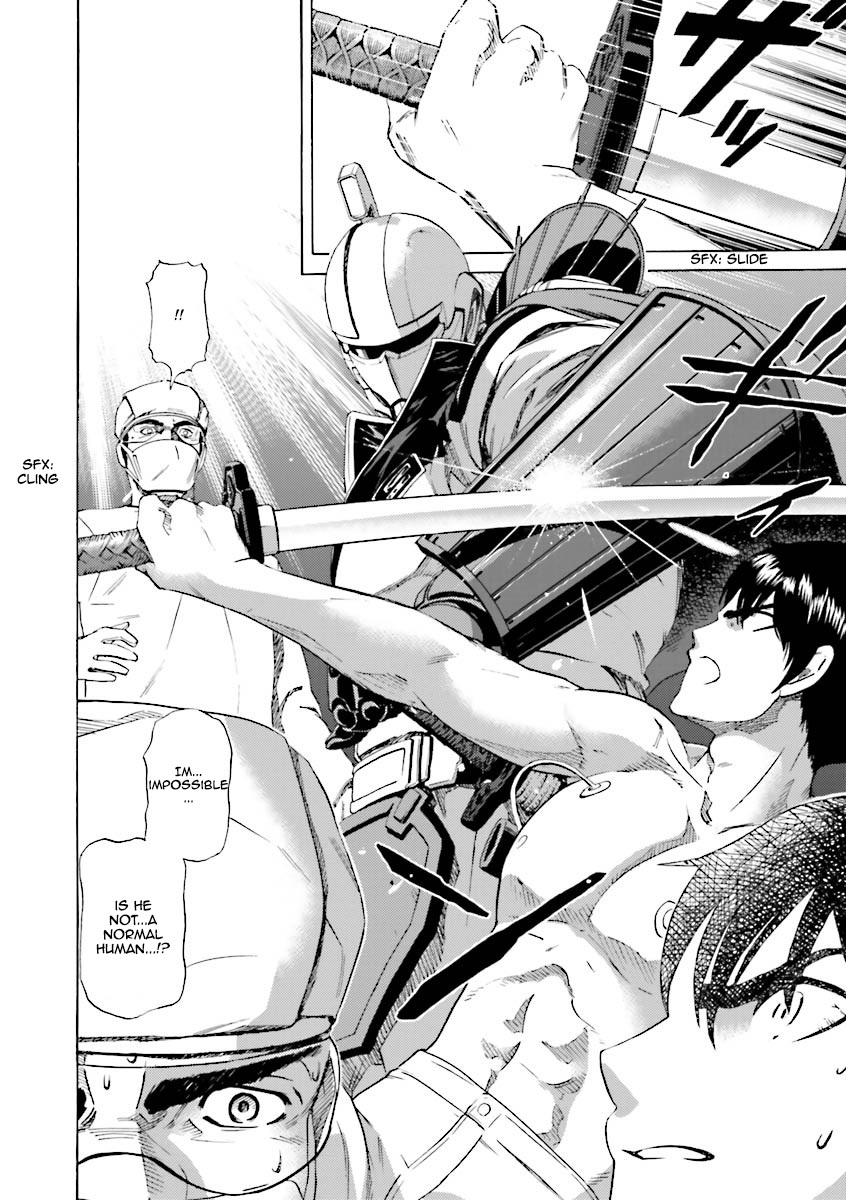 Kidou Senshi Gundam Katana Chapter 11 page 35 - Chapter 11: The Gundam Awakens