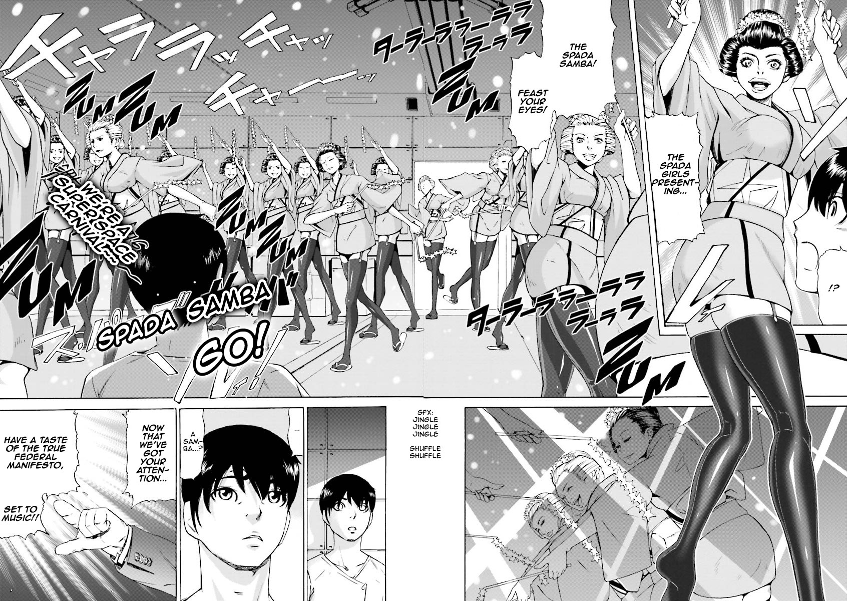 Kidou Senshi Gundam Katana Chapter 12 page 8 - Chapter 12: Taken Prisoner