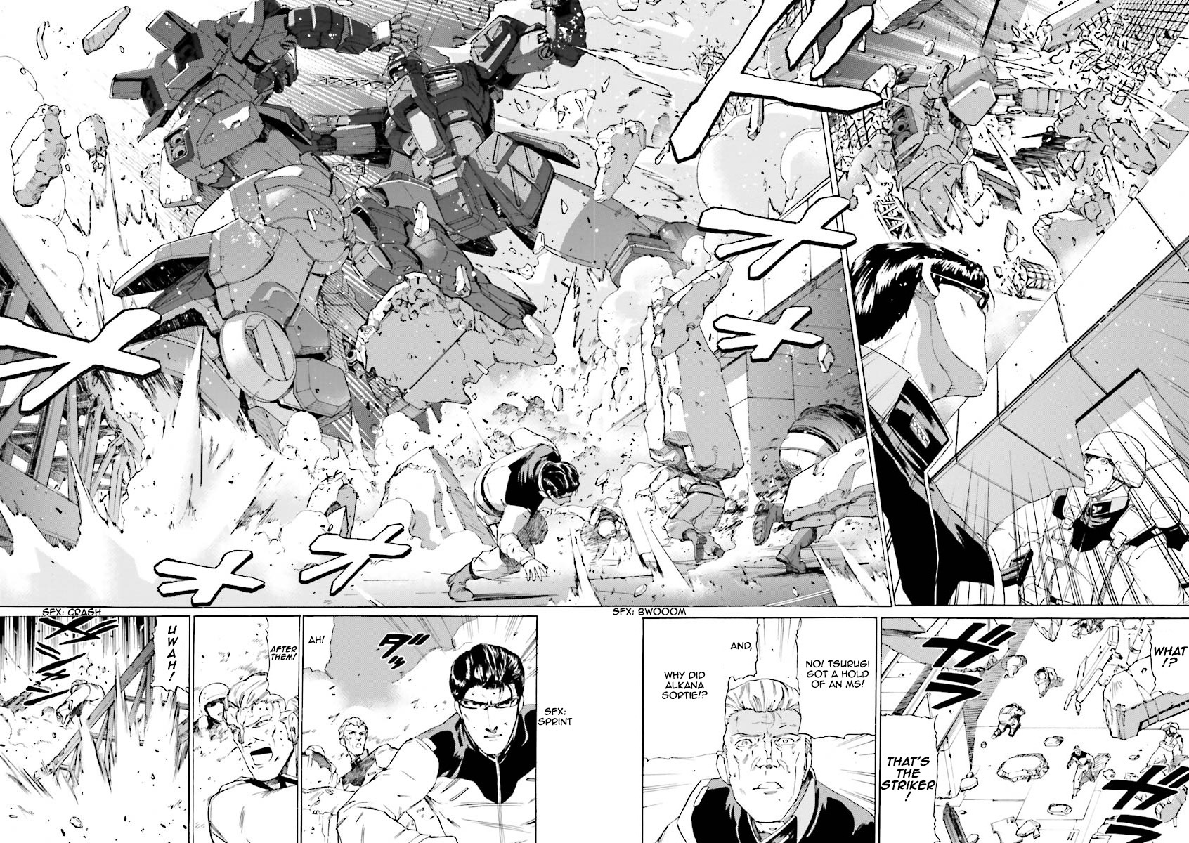 Kidou Senshi Gundam Katana Chapter 13 page 7 - Chapter 13: The Two Strikers