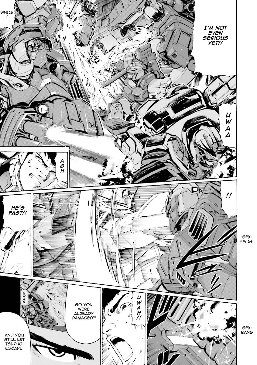 Kidou Senshi Gundam Katana Chapter 14 page 13 - Chapter 14: Double Strikers