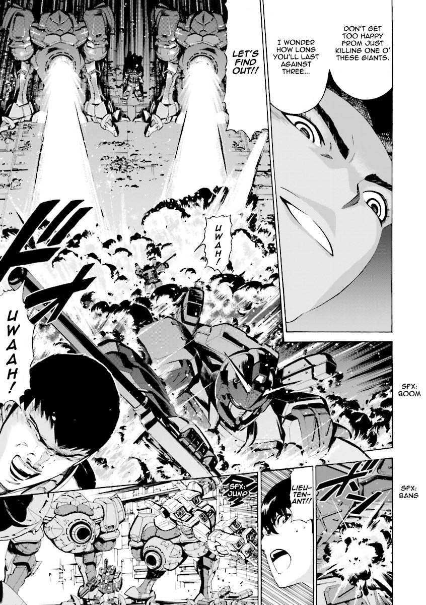 Kidou Senshi Gundam Katana Chapter 14 page 7 - Chapter 14: Double Strikers