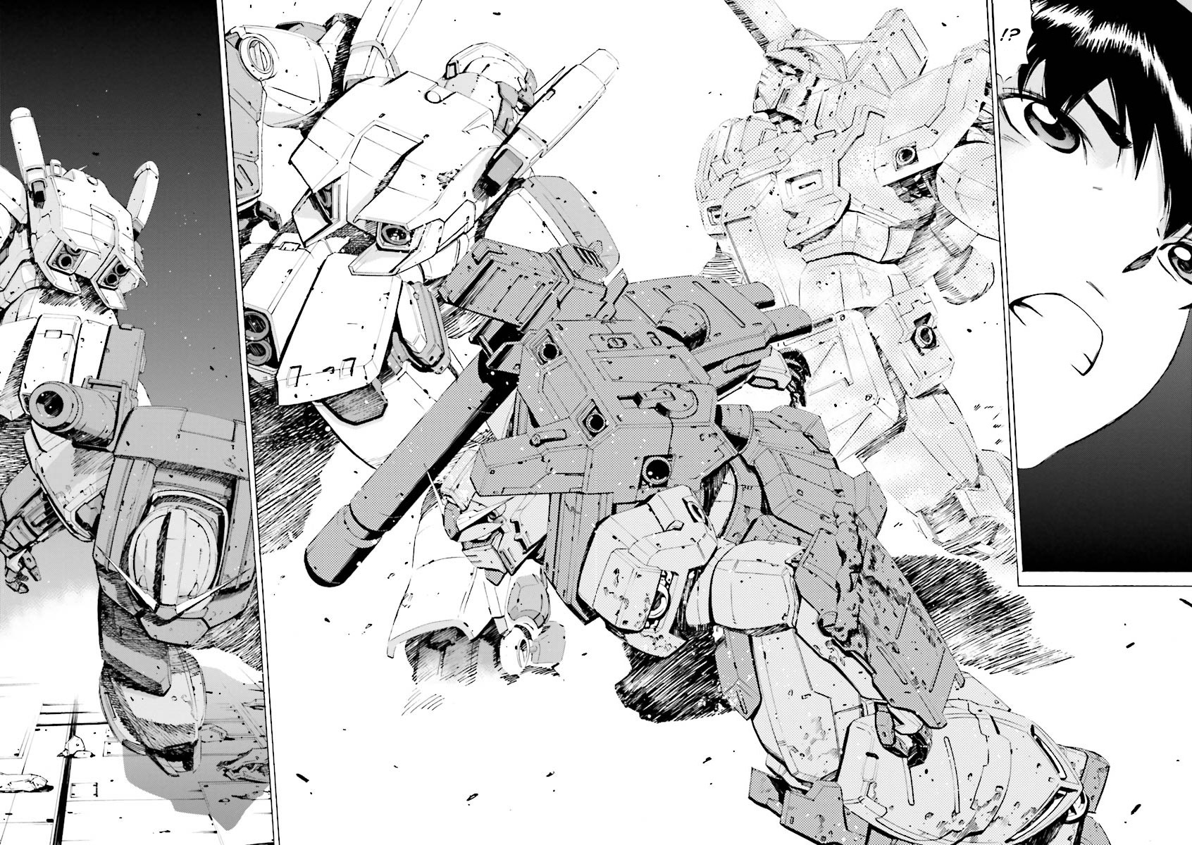 Kidou Senshi Gundam Katana Chapter 15 page 12 - Chapter 15: Counterattack!