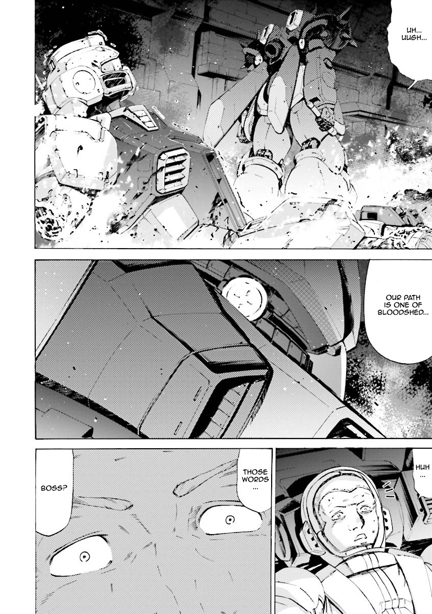 Kidou Senshi Gundam Katana Chapter 17 page 22 - Chapter 17: The End of the Bonds of Father and Son