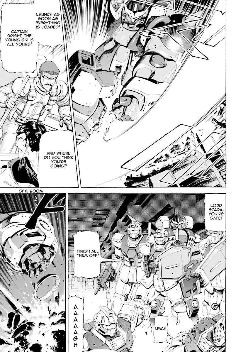 Kidou Senshi Gundam Katana Chapter 17 page 23 - Chapter 17: The End of the Bonds of Father and Son