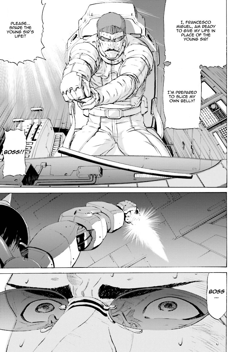 Kidou Senshi Gundam Katana Chapter 17 page 27 - Chapter 17: The End of the Bonds of Father and Son