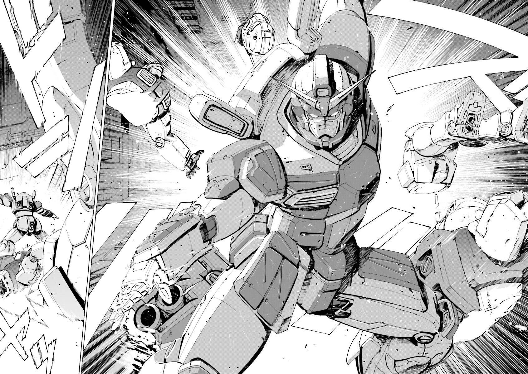 Kidou Senshi Gundam Katana Chapter 17 page 9 - Chapter 17: The End of the Bonds of Father and Son