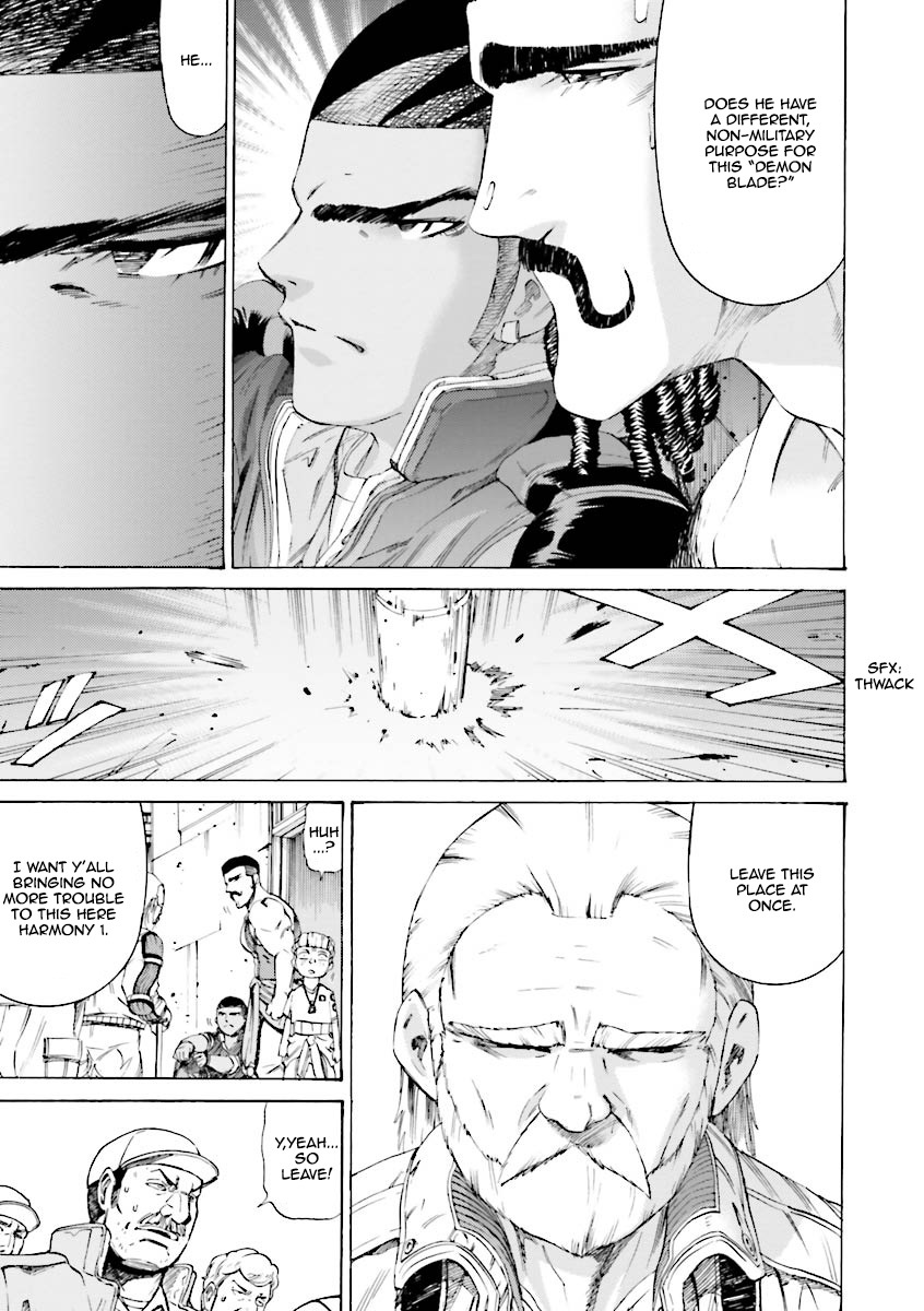 Kidou Senshi Gundam Katana Chapter 19 page 19 - Chapter 19: Land of Peace