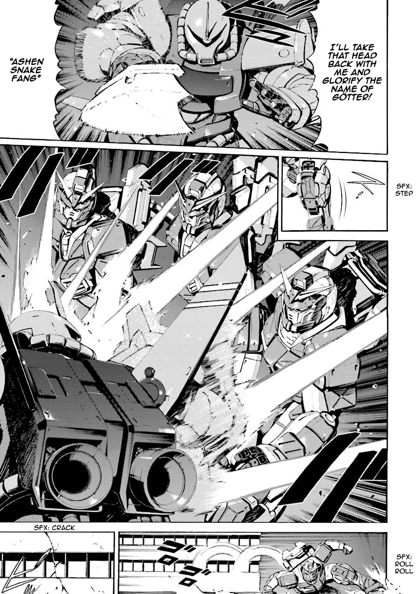 Kidou Senshi Gundam Katana Chapter 2 page 27 - Chapter 2: Striker Custom Draws Only To Strike