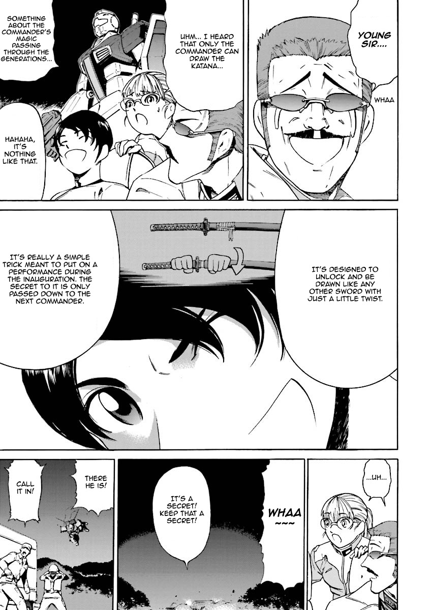 Kidou Senshi Gundam Katana Chapter 2 page 43 - Chapter 2: Striker Custom Draws Only To Strike