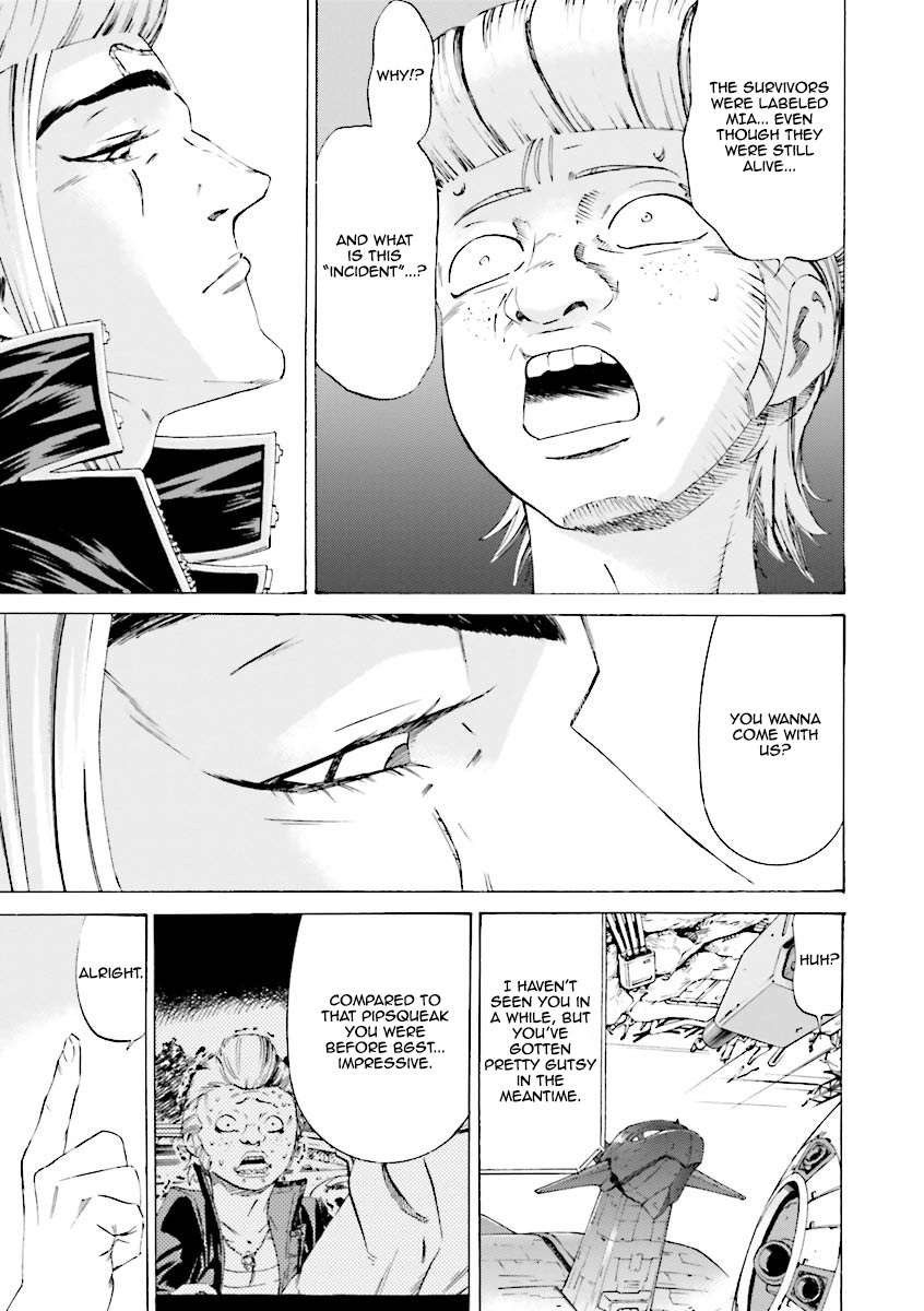 Kidou Senshi Gundam Katana Chapter 20 page 11 - Chapter 20: A Man Walks From Audience To Center Stage