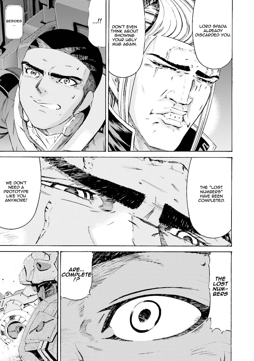Kidou Senshi Gundam Katana Chapter 20 page 13 - Chapter 20: A Man Walks From Audience To Center Stage