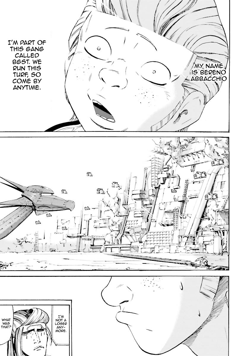 Kidou Senshi Gundam Katana Chapter 20 page 17 - Chapter 20: A Man Walks From Audience To Center Stage