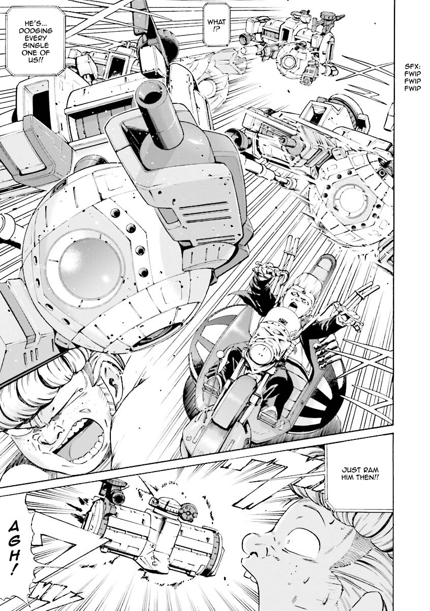 Kidou Senshi Gundam Katana Chapter 20 page 19 - Chapter 20: A Man Walks From Audience To Center Stage