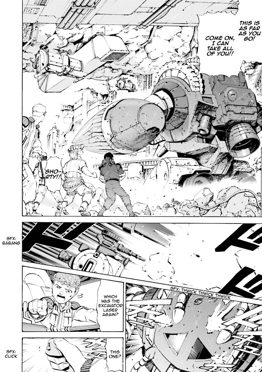Kidou Senshi Gundam Katana Chapter 20 page 2 - Chapter 20: A Man Walks From Audience To Center Stage
