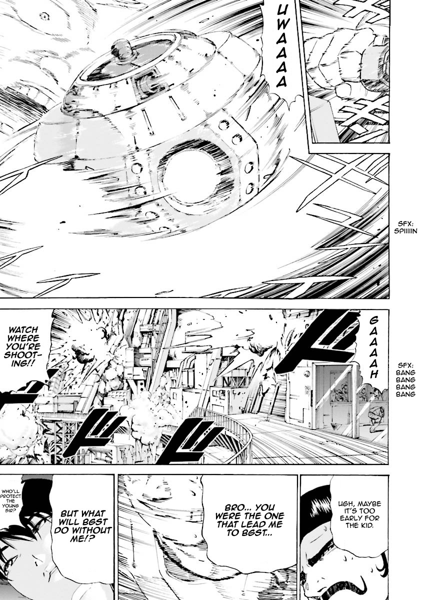 Kidou Senshi Gundam Katana Chapter 20 page 21 - Chapter 20: A Man Walks From Audience To Center Stage