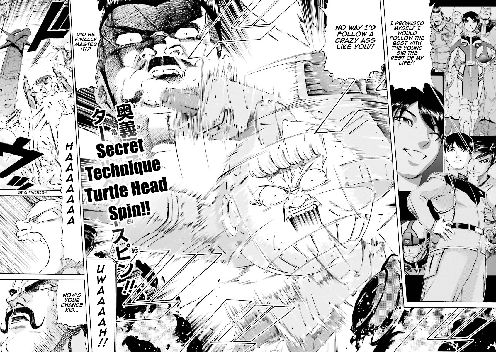 Kidou Senshi Gundam Katana Chapter 20 page 22 - Chapter 20: A Man Walks From Audience To Center Stage