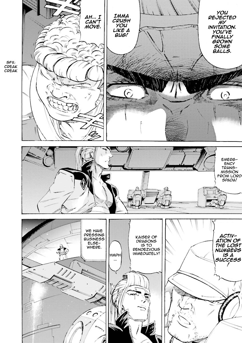 Kidou Senshi Gundam Katana Chapter 20 page 24 - Chapter 20: A Man Walks From Audience To Center Stage