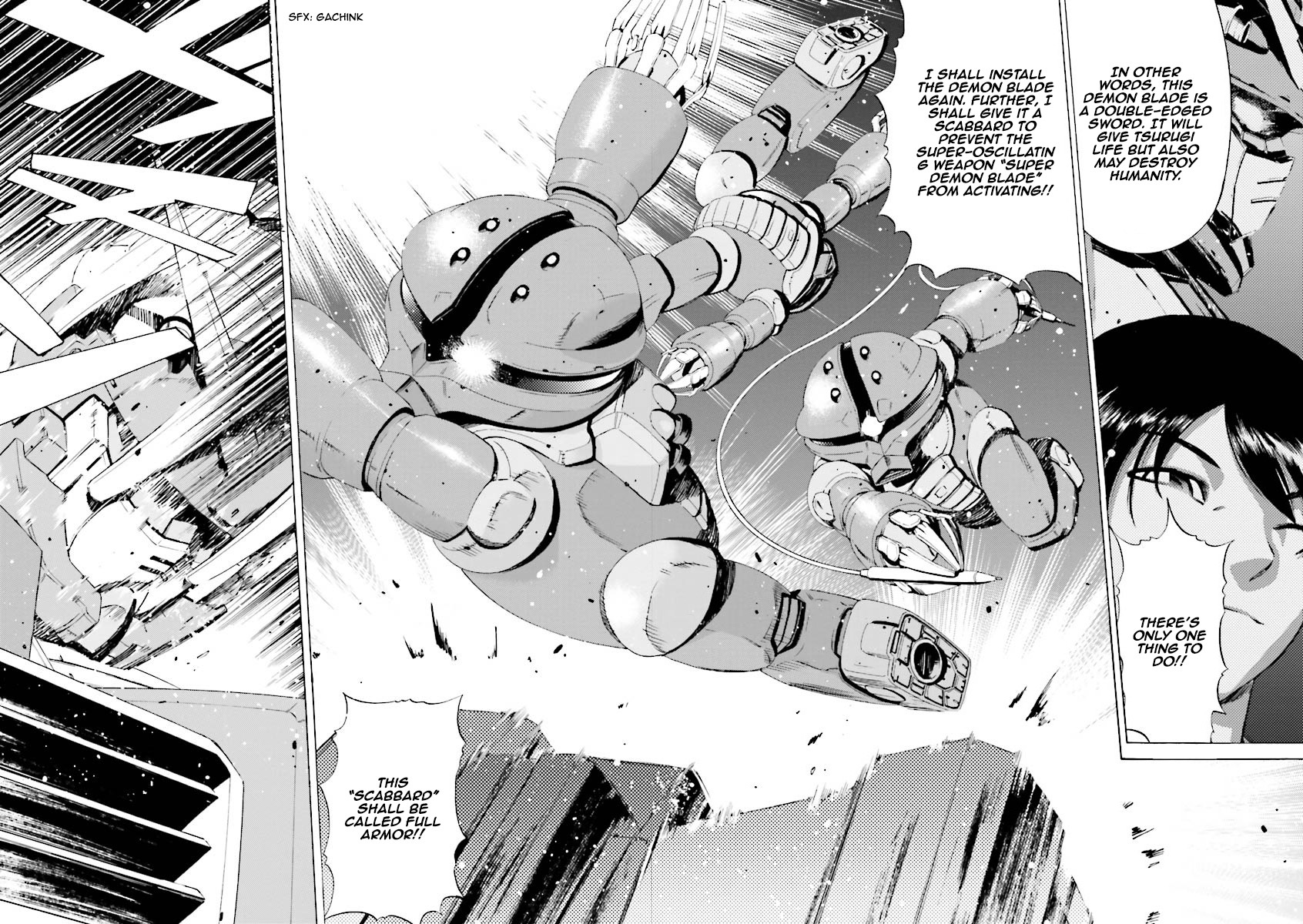 Kidou Senshi Gundam Katana Chapter 21 page 18 - Chapter 21: Full Striker Custom, Standing By!