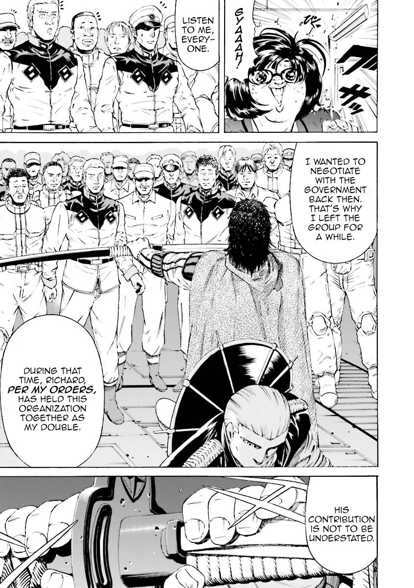 Kidou Senshi Gundam Katana Chapter 23 page 36 - Chapter 23: Threat of Awakening