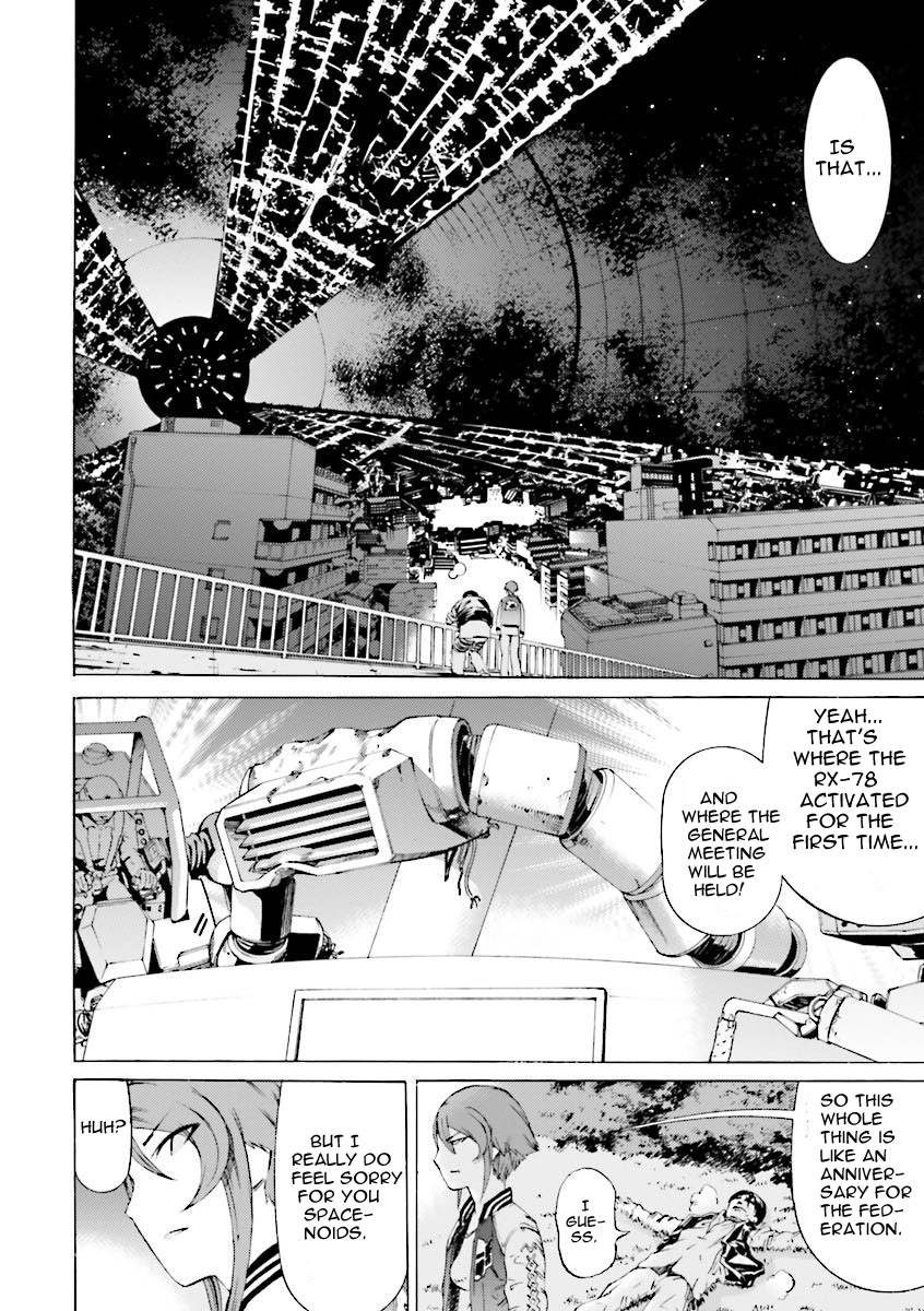 Kidou Senshi Gundam Katana Chapter 26 page 16 - Chapter 26: Blue Encounter
