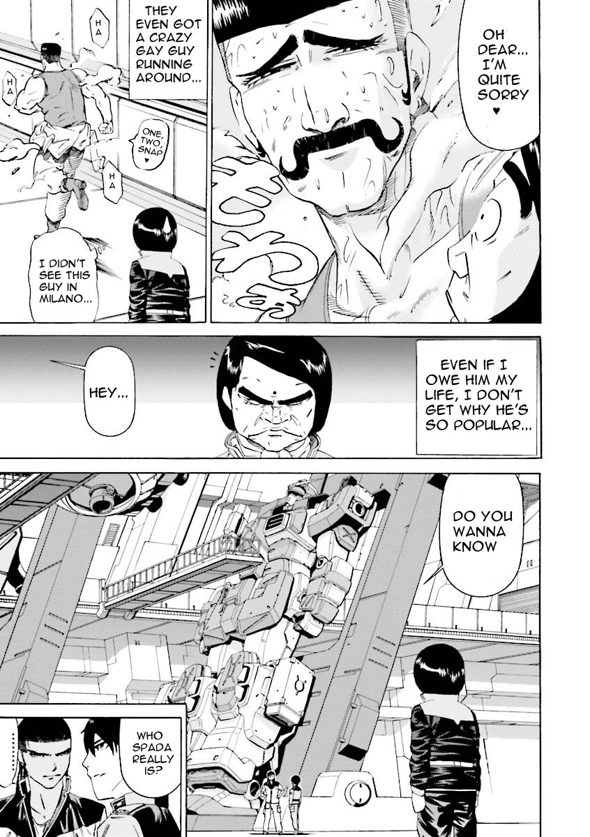 Kidou Senshi Gundam Katana Chapter 26 page 9 - Chapter 26: Blue Encounter