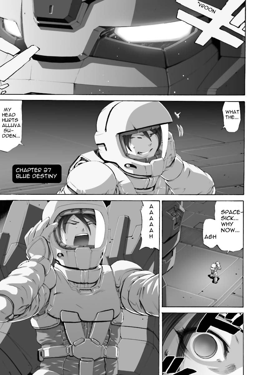 Kidou Senshi Gundam Katana Chapter 27 page 1 - Chapter 27: Blue Destiny