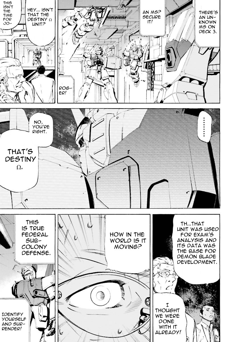 Kidou Senshi Gundam Katana Chapter 27 page 11 - Chapter 27: Blue Destiny