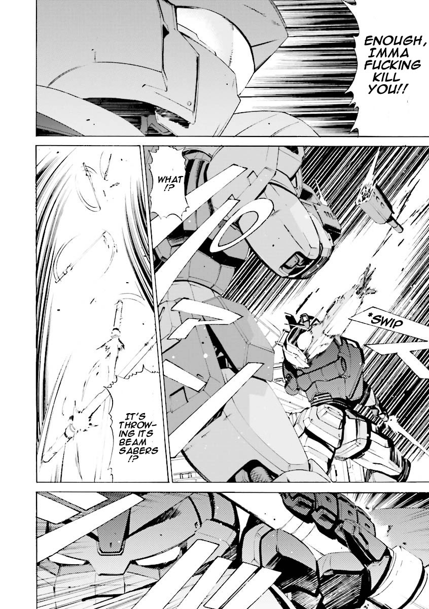 Kidou Senshi Gundam Katana Chapter 27 page 16 - Chapter 27: Blue Destiny