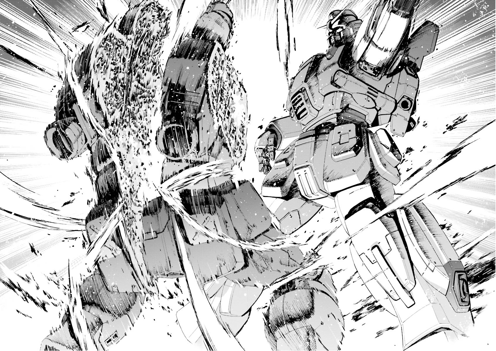 Kidou Senshi Gundam Katana Chapter 27 page 18 - Chapter 27: Blue Destiny