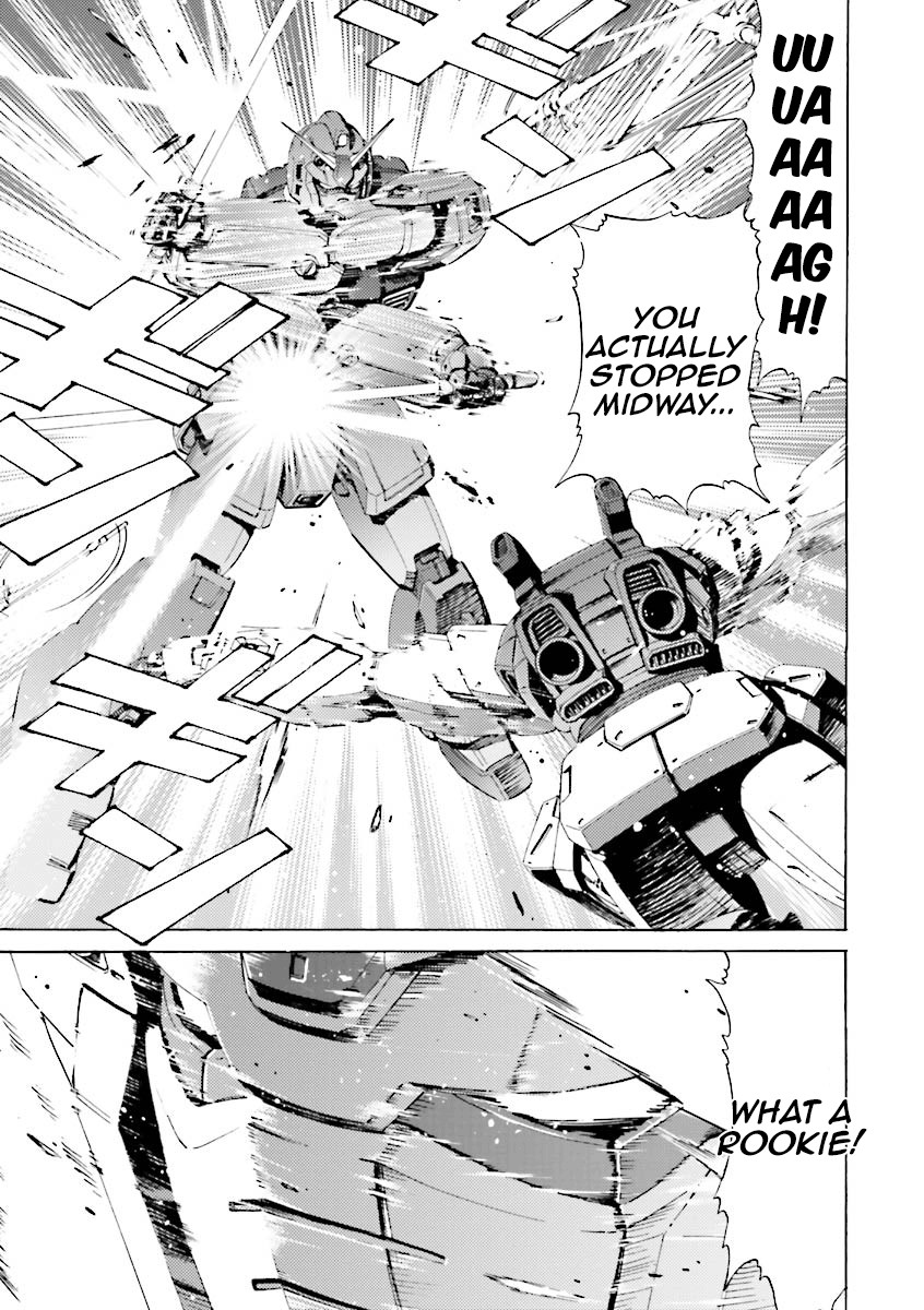 Kidou Senshi Gundam Katana Chapter 28 page 32 - Chapter 28: Azure Clash
