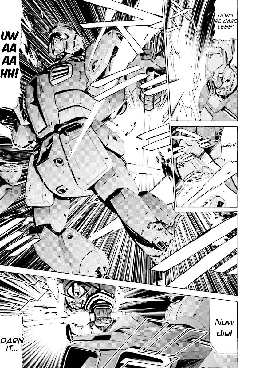 Kidou Senshi Gundam Katana Chapter 28 page 34 - Chapter 28: Azure Clash