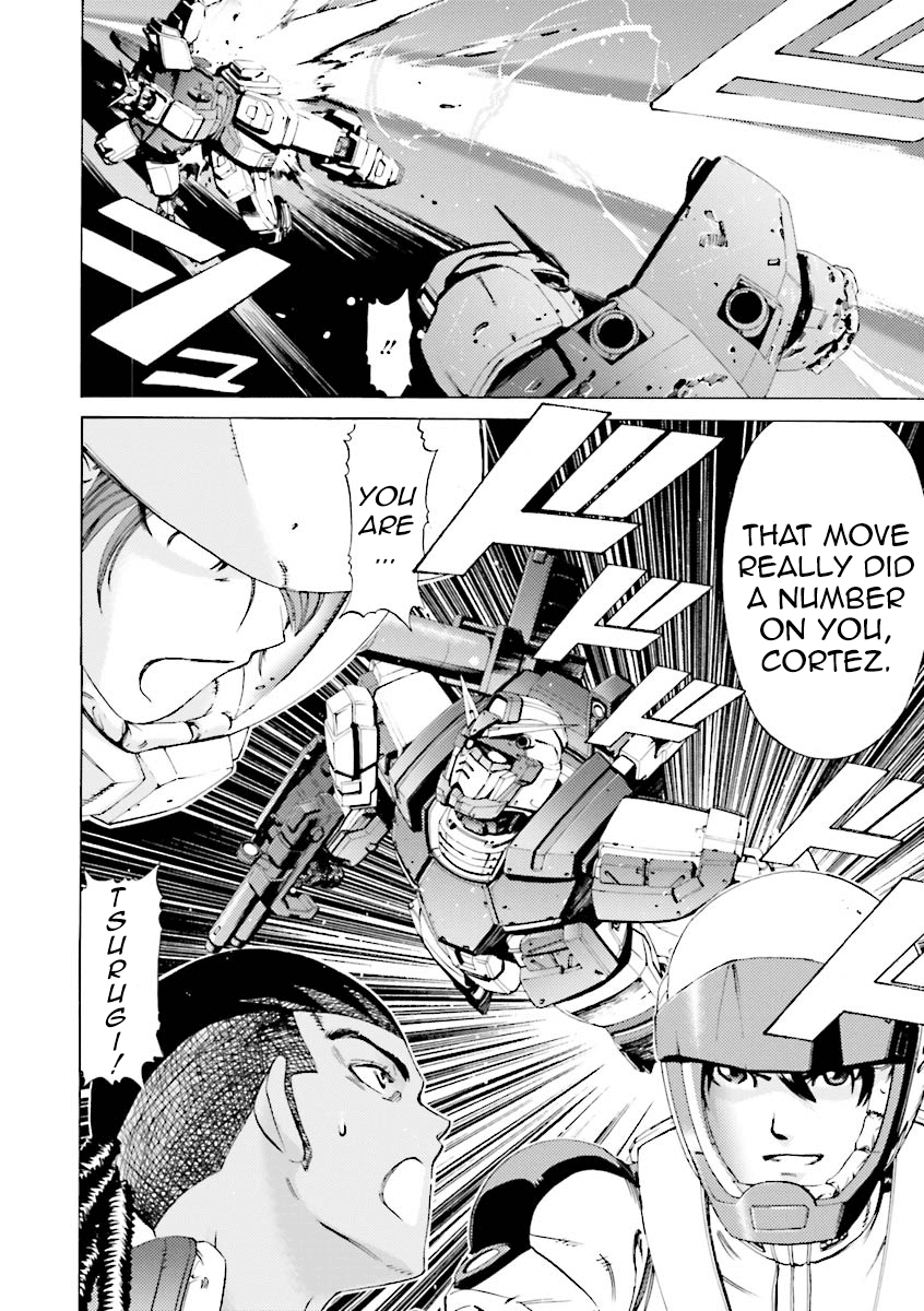 Kidou Senshi Gundam Katana Chapter 28 page 35 - Chapter 28: Azure Clash