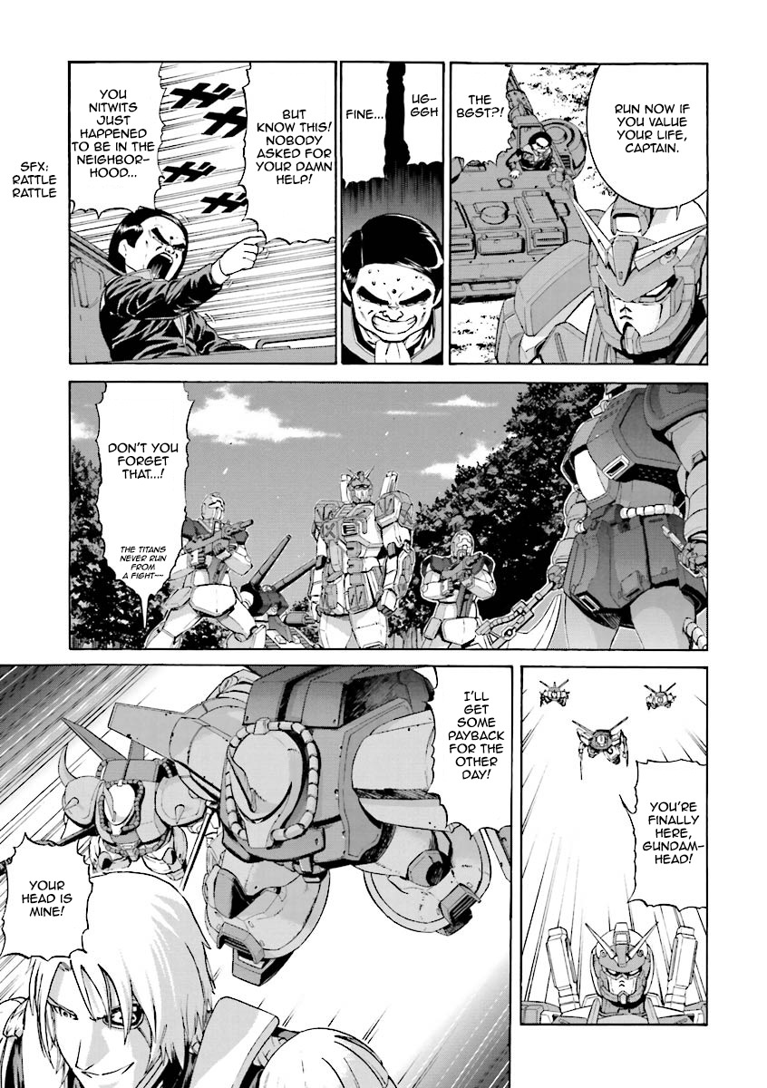 Kidou Senshi Gundam Katana Chapter 3 page 19 - Chapter 3: Invisible Threat