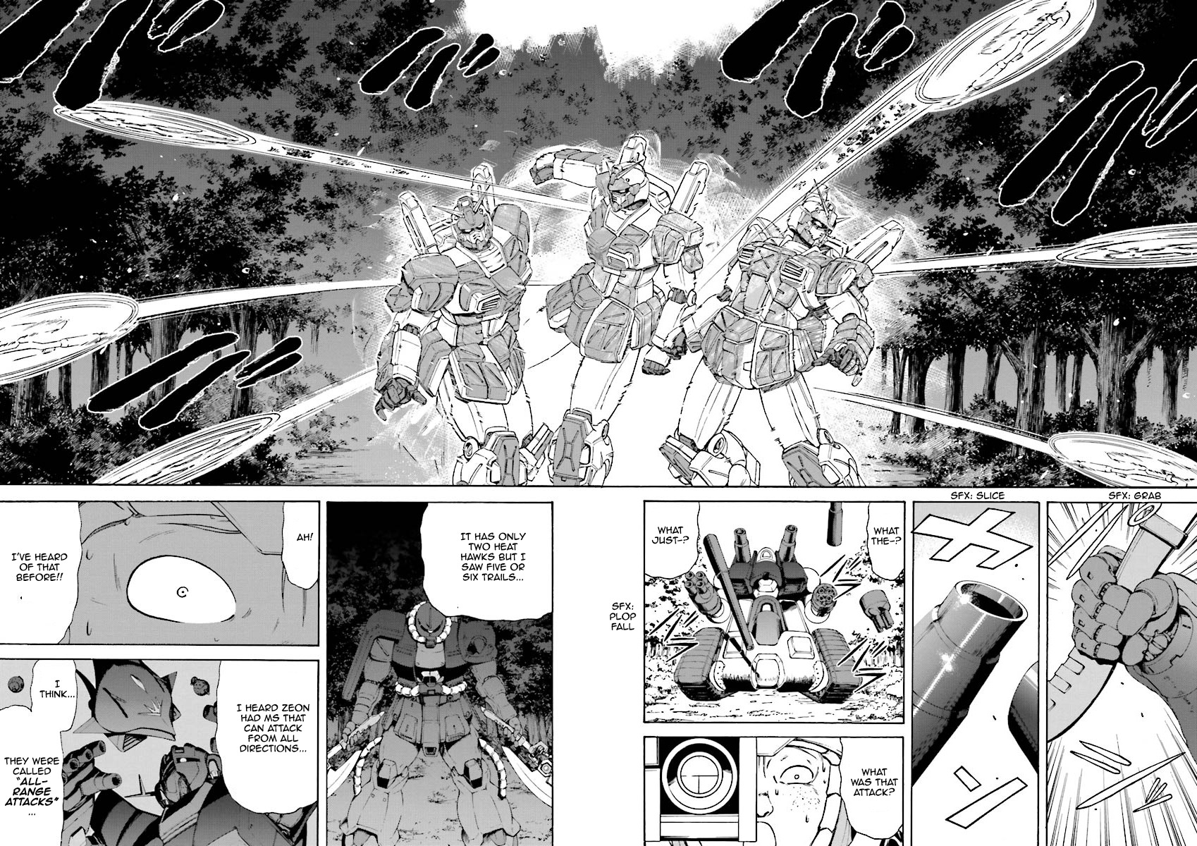 Kidou Senshi Gundam Katana Chapter 3 page 22 - Chapter 3: Invisible Threat