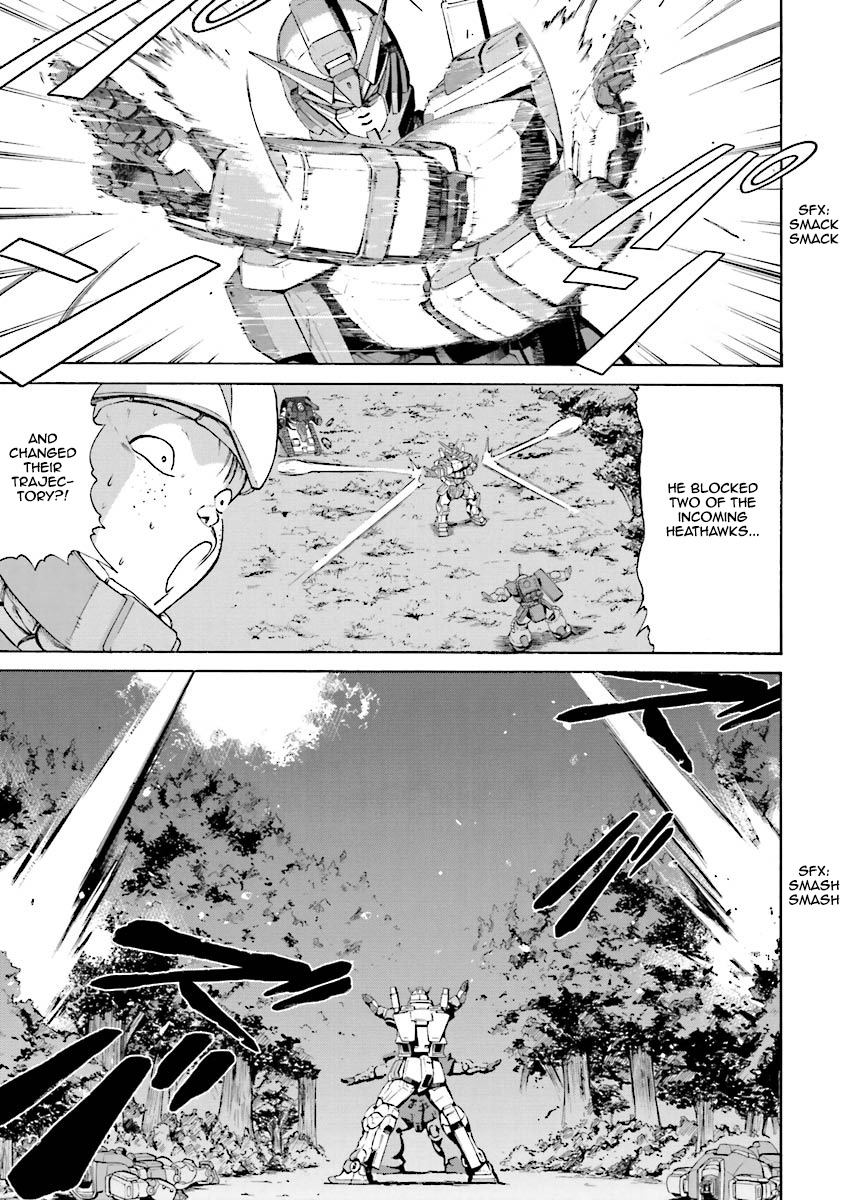 Kidou Senshi Gundam Katana Chapter 3 page 28 - Chapter 3: Invisible Threat