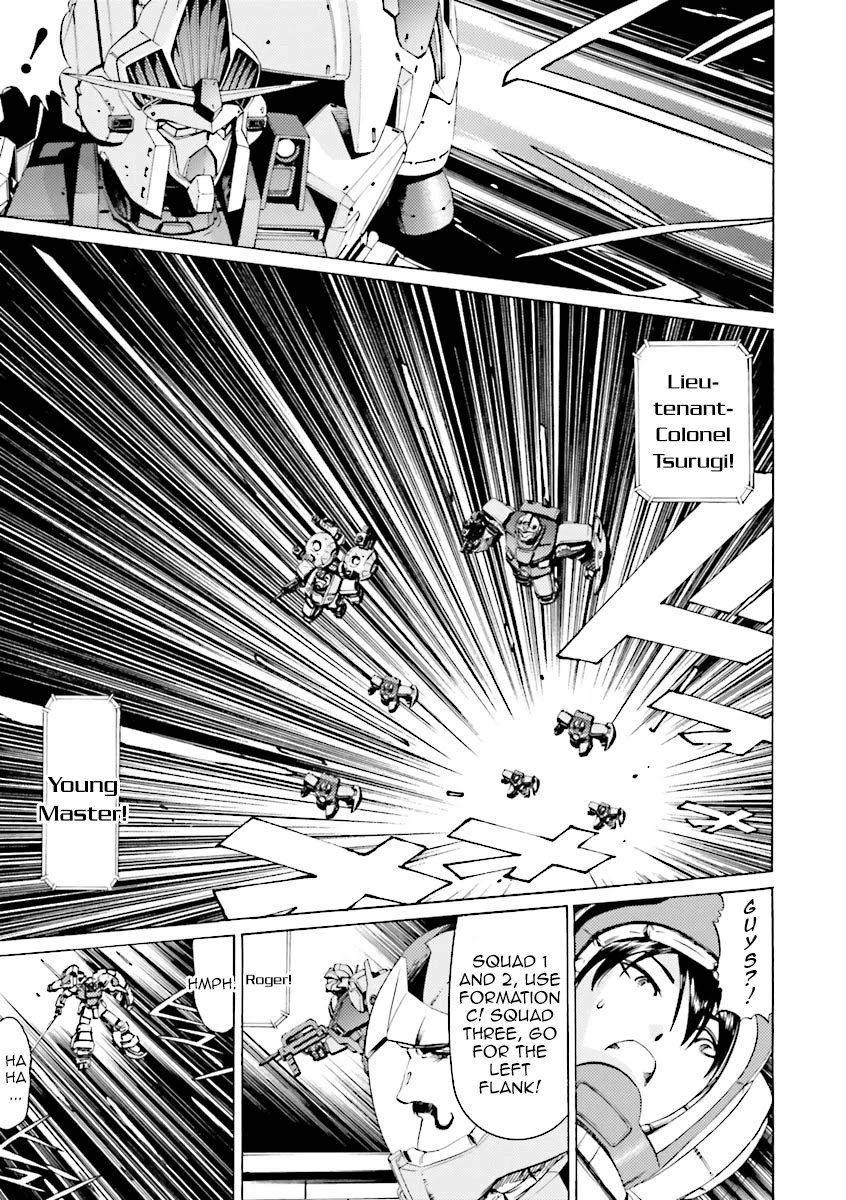 Kidou Senshi Gundam Katana Chapter 30 page 17 - Chapter 30: Father and Son