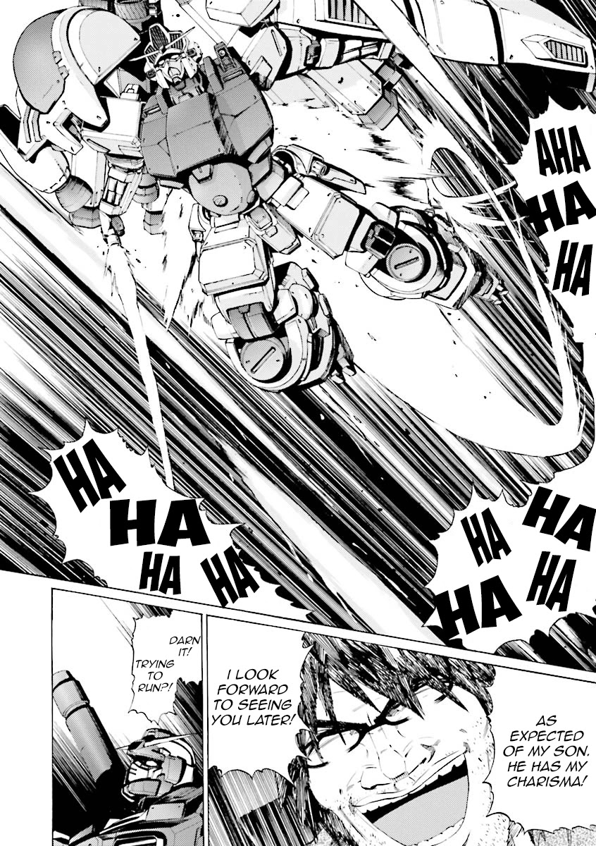 Kidou Senshi Gundam Katana Chapter 30 page 18 - Chapter 30: Father and Son