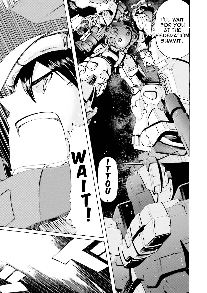 Kidou Senshi Gundam Katana Chapter 30 page 19 - Chapter 30: Father and Son