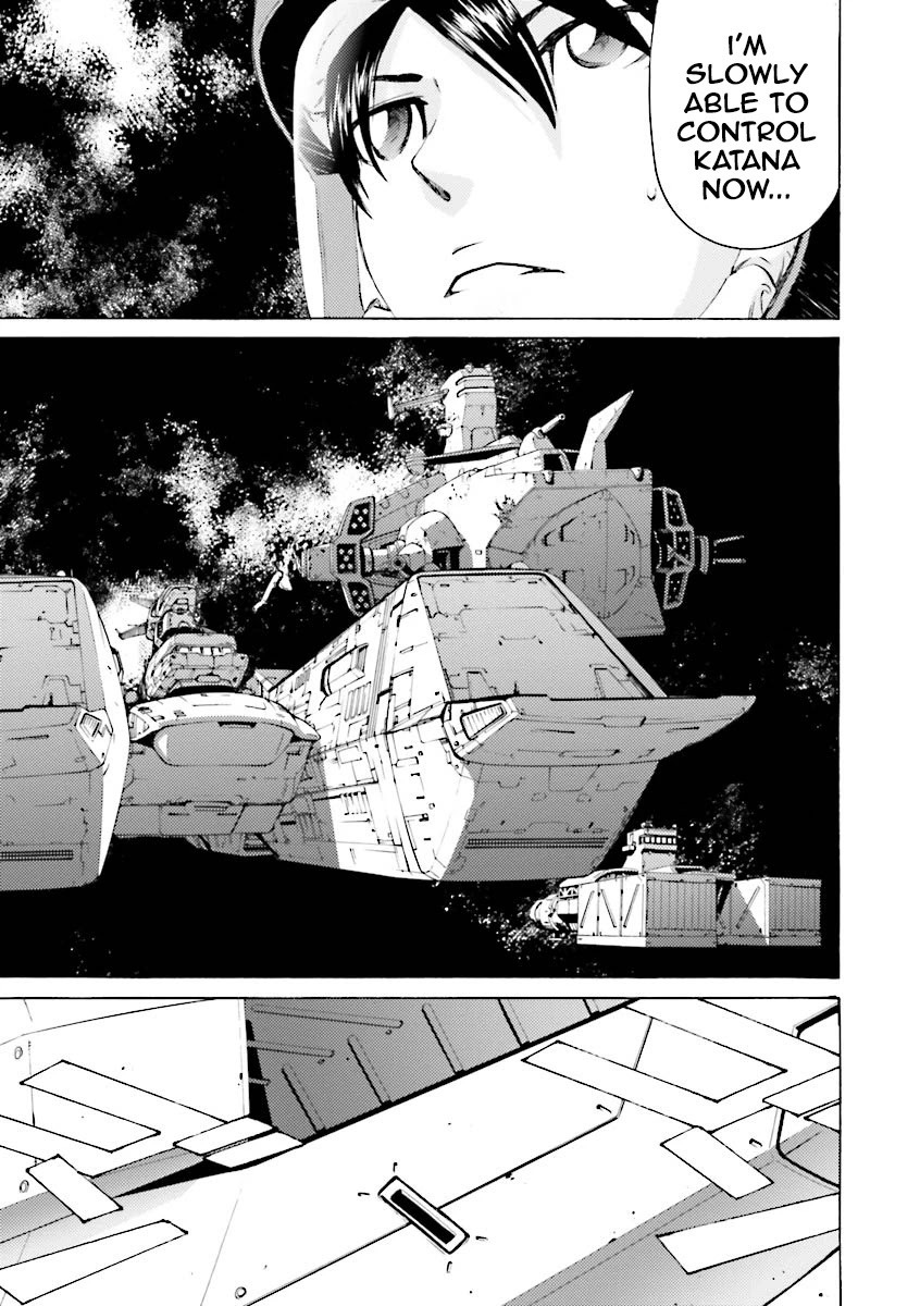 Kidou Senshi Gundam Katana Chapter 30 page 21 - Chapter 30: Father and Son